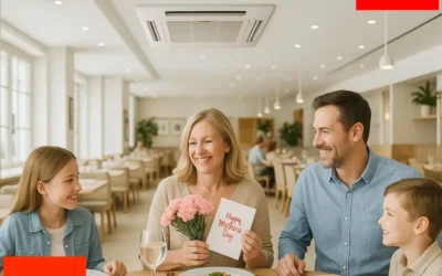 Aire acondicionado y restaurantes sustentables: los ingredientes secretos para un Día de las Madres perfecto