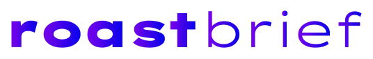 Logotipo medio RoastBrief