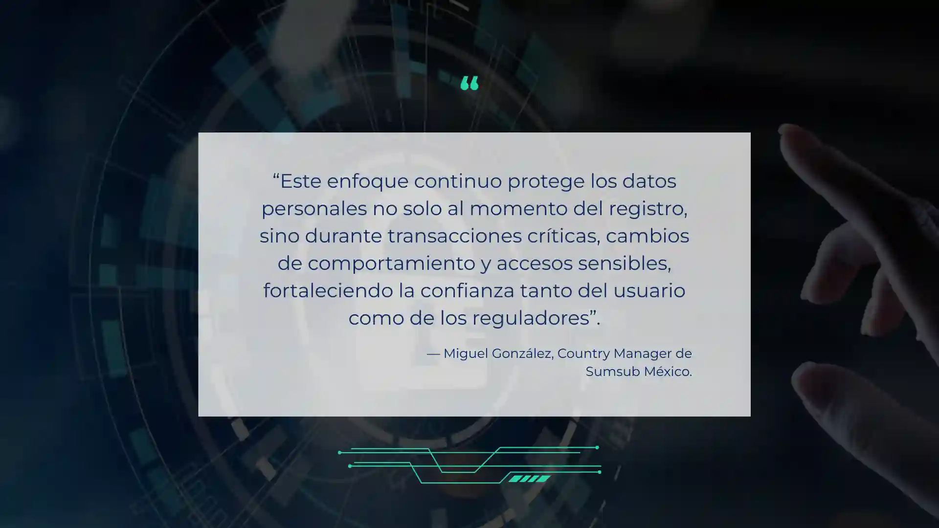 procesos-de-onboarding-innovadores Interfaz tecnológica con elementos de inteligencia artificial y ciberseguridad que ilustran un enfoque de onboarding digital seguro, monitoreo continuo de accesos y protección de datos durante transacciones críticas.