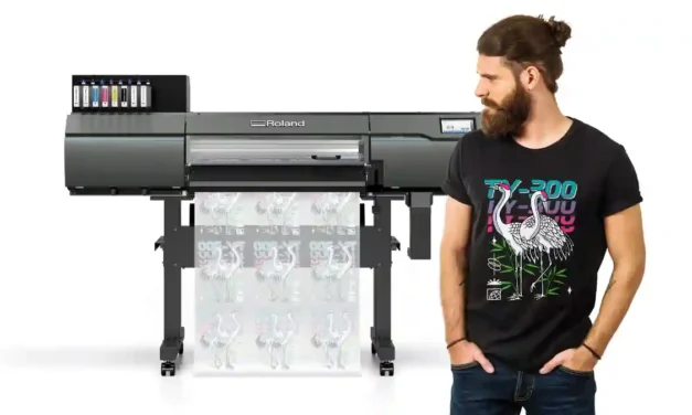 Roland DG introduce mejoras técnicas a su impresora directo-a-película TY-300
