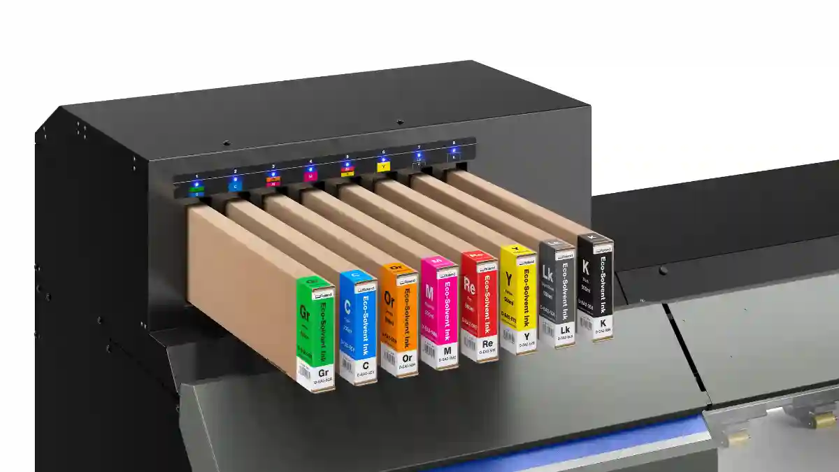 Roland DG expande la compatibilidad de tintas multicolor D-EA2 para TrueVIS XP-640
