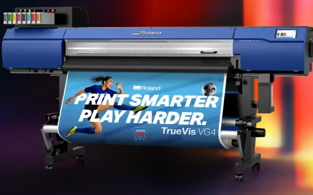 Roland DG presenta TrueVis VG4 con tintas D-EA2 para ampliar acceso a color premium