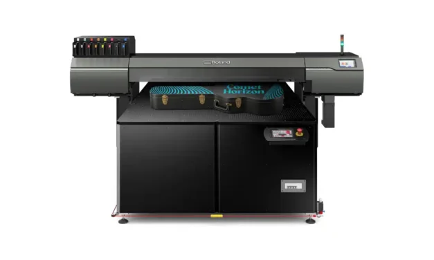 Roland DGA presenta impresora plana UV VersaOBJECT LO-640-F3, tres veces más rápida