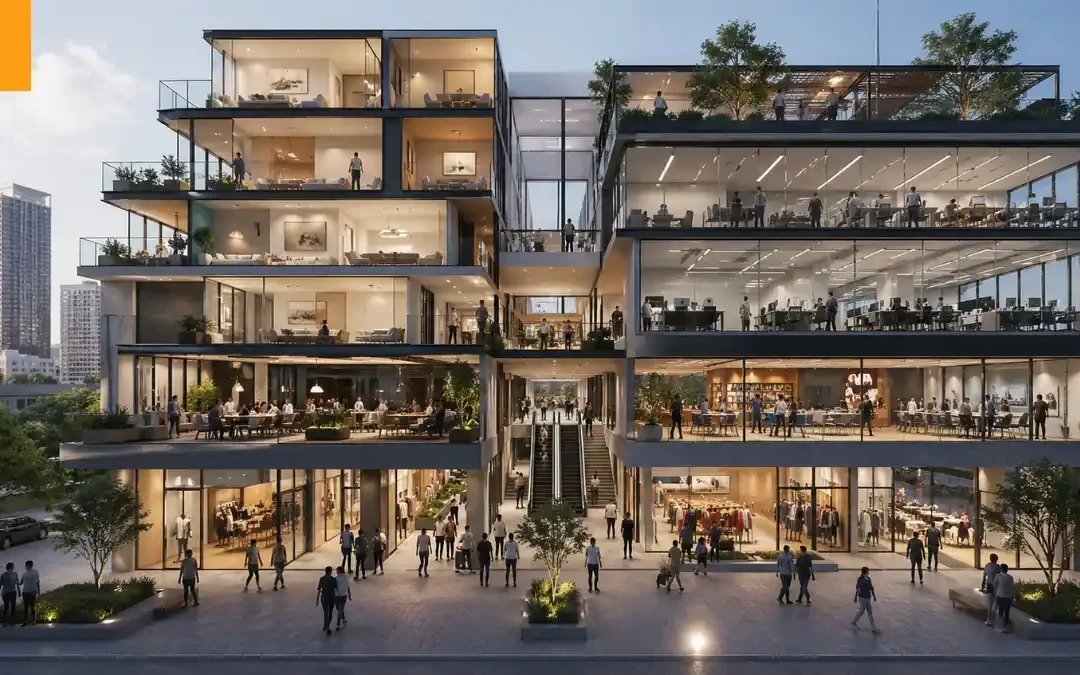 Proyecto de usos mixtos, una apuesta inmobiliaria con alto potencial de rentabilidad