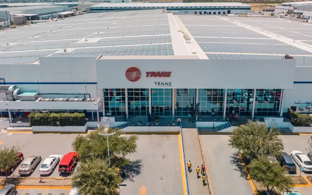 Planta Trane Monterrey pone en operación uno de los sistemas solares para autoconsumo más relevantes de México